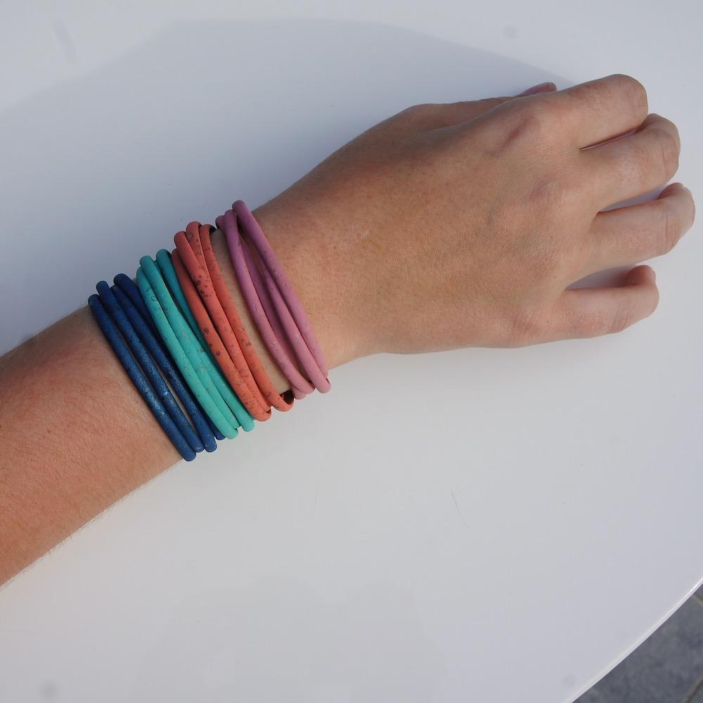 luisa-paix-o-bracelet-li-ge-turquoise-2-tours-magn-tique image 6