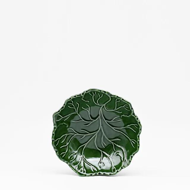 luisa-paix-o-vaisselle-bol-c-ramique-folha-vert-17cm image 1