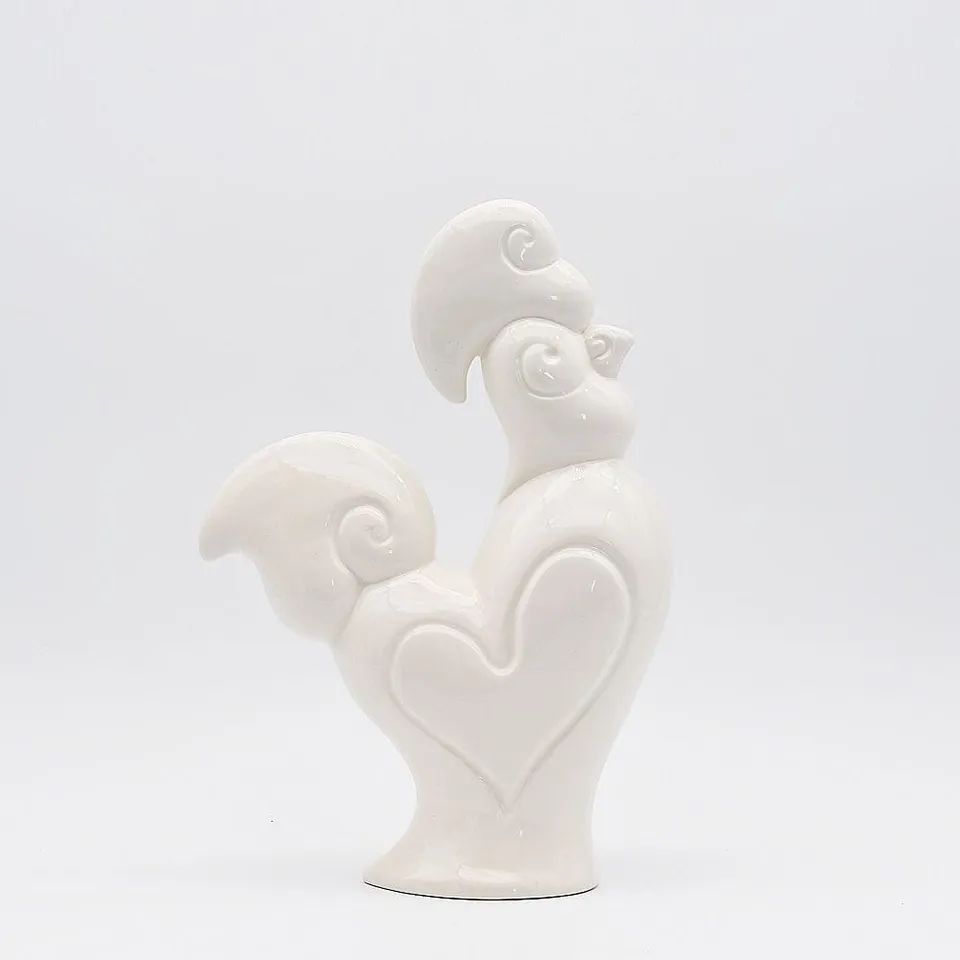 luisa-paix-o-coq-c-ramique-blanc-galo-barcelos-20cm image 1
