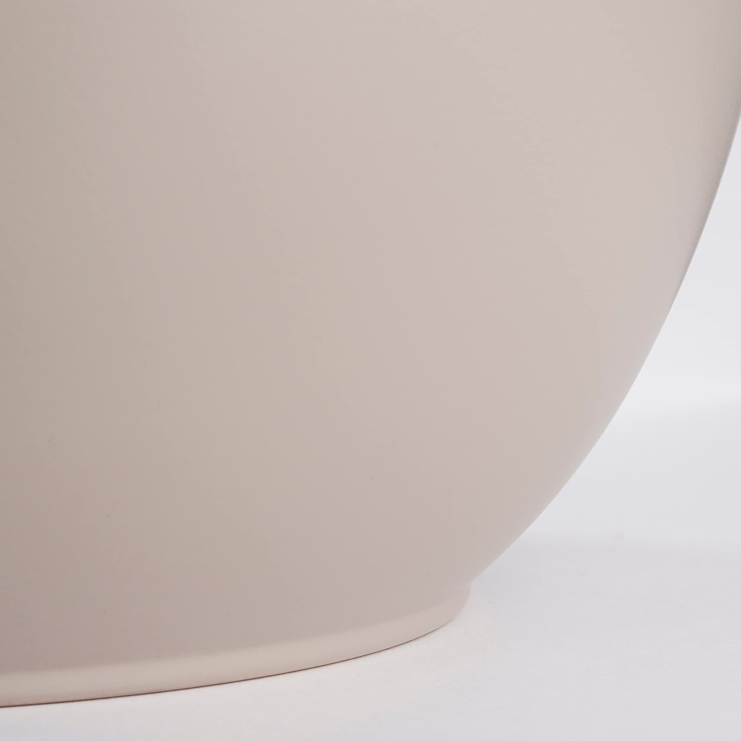 mica-decorations-tusca-pot-c-ramique-taupe-mat-25x28cm image 3