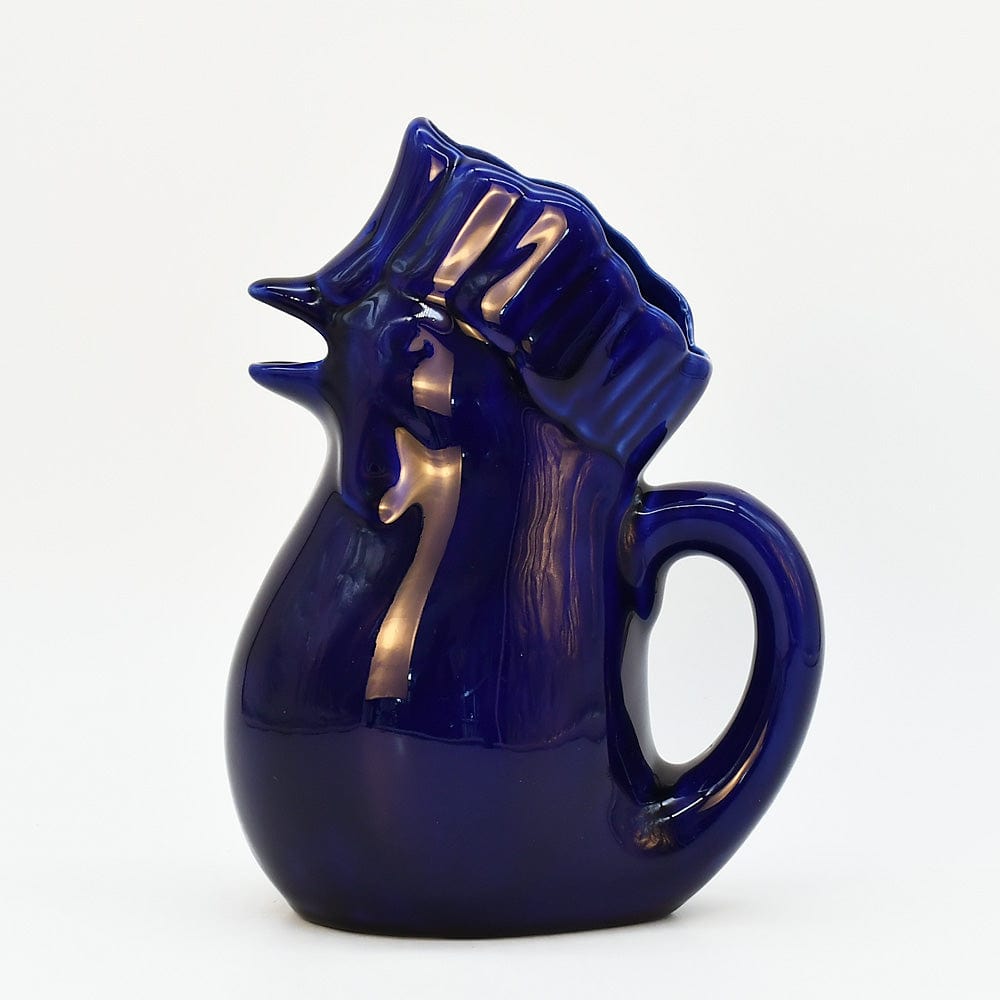 luisa-paix-o-carafe-coq-bleue-c-ramique-1l-vase image 1