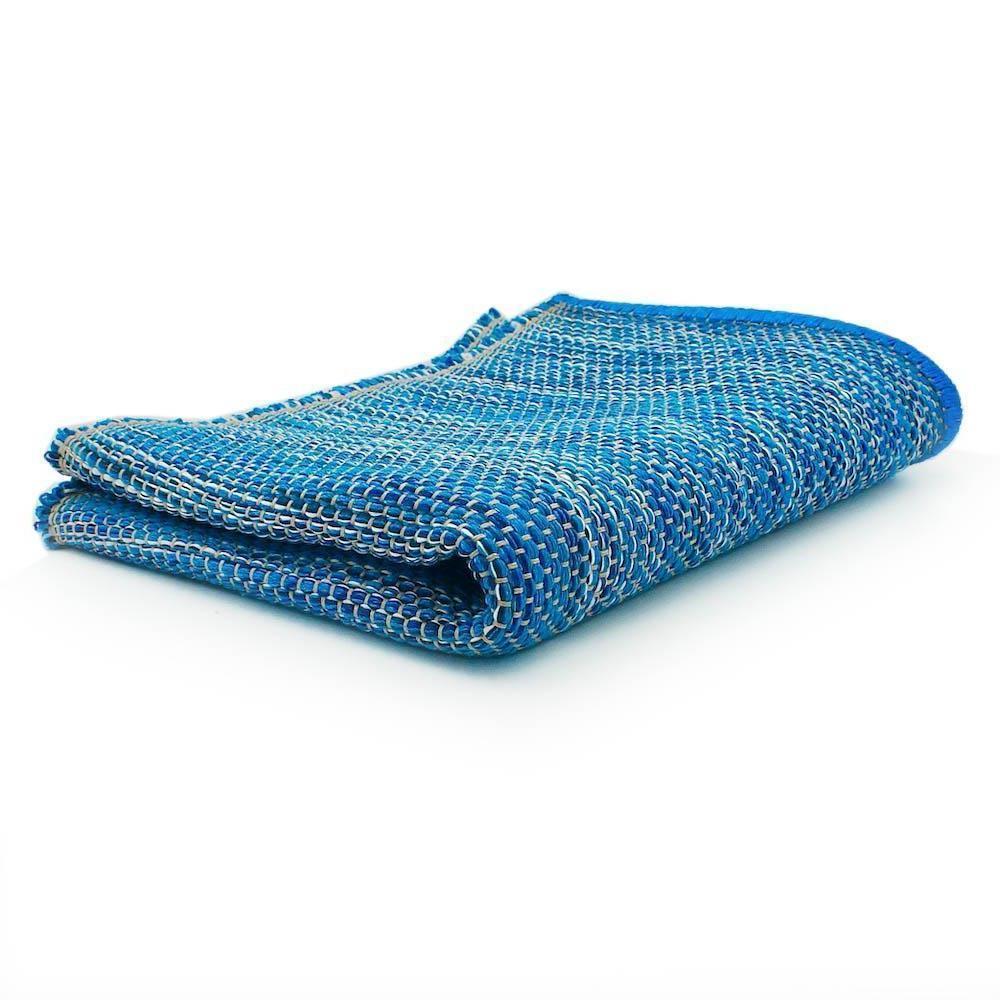 luisa-paix-o-tapis-coton-tress-bleu-turquoise-200x60-cm image 3