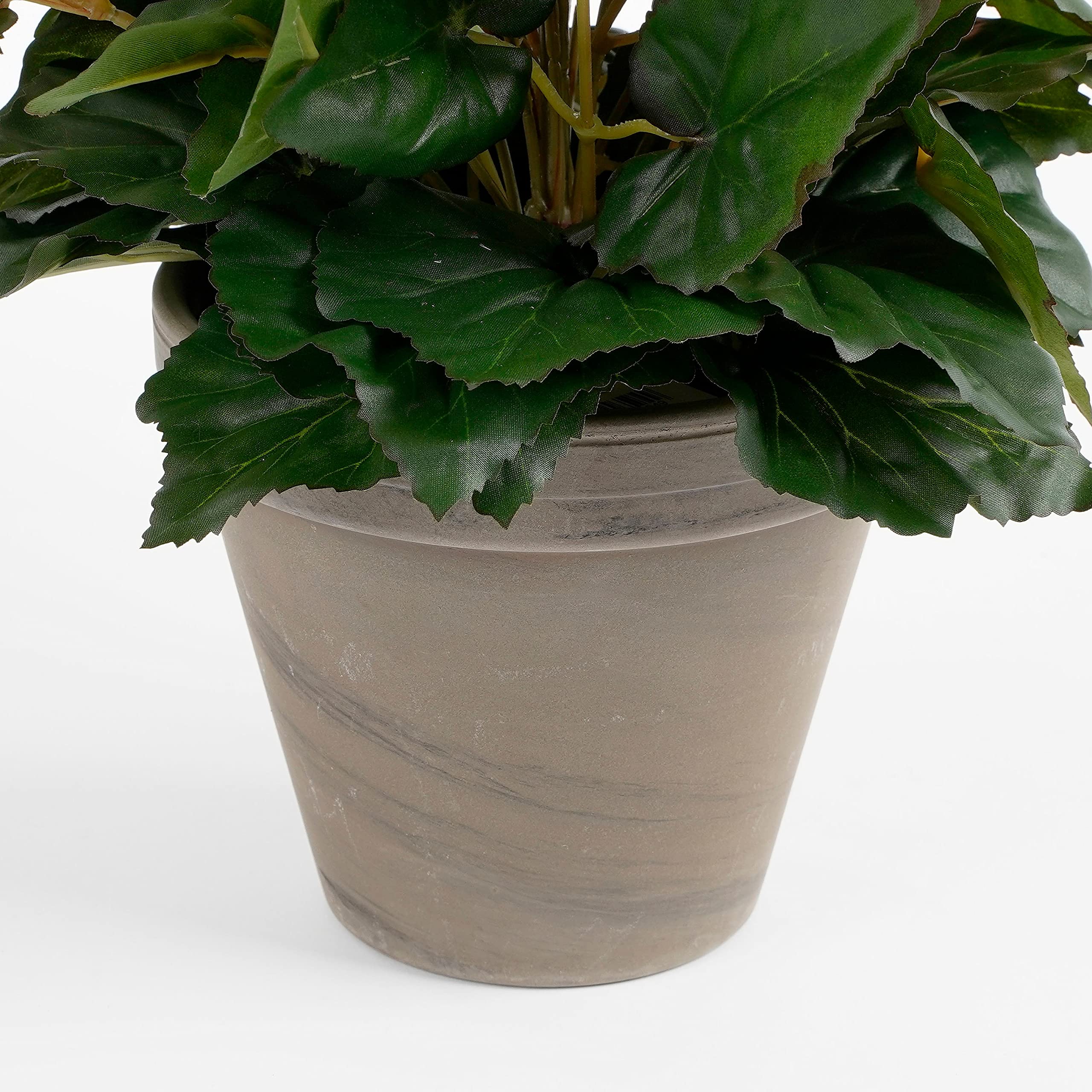 mica-decorations-b-gonia-artificiel-rose-fonc-37-cm-pot image 4
