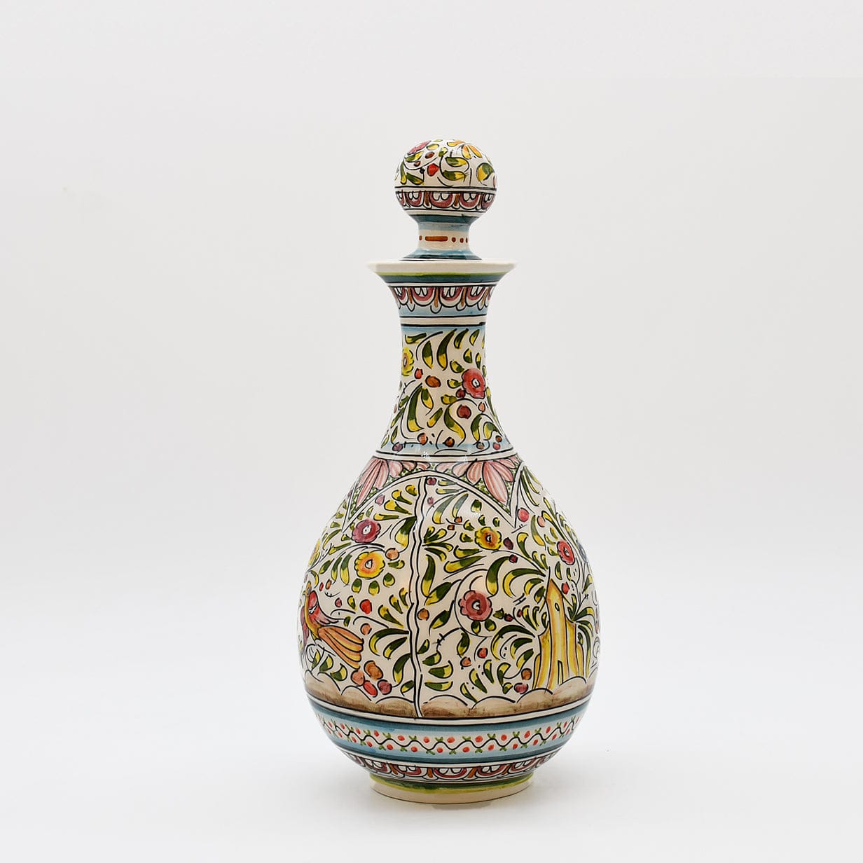 luisa-paix-o-carafe-c-ramique-coimbra-florale-29-cm image 1