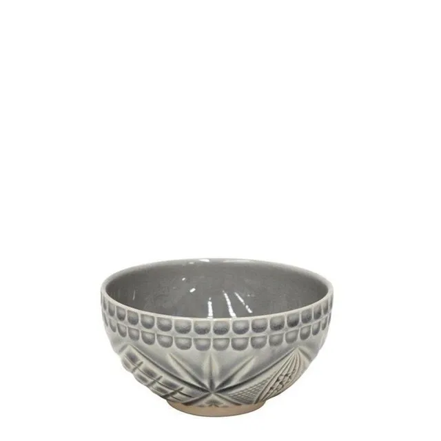 luisa-paix-o-cristal-bol-en-gr-s-gris-13-cm-vitrifi image 1