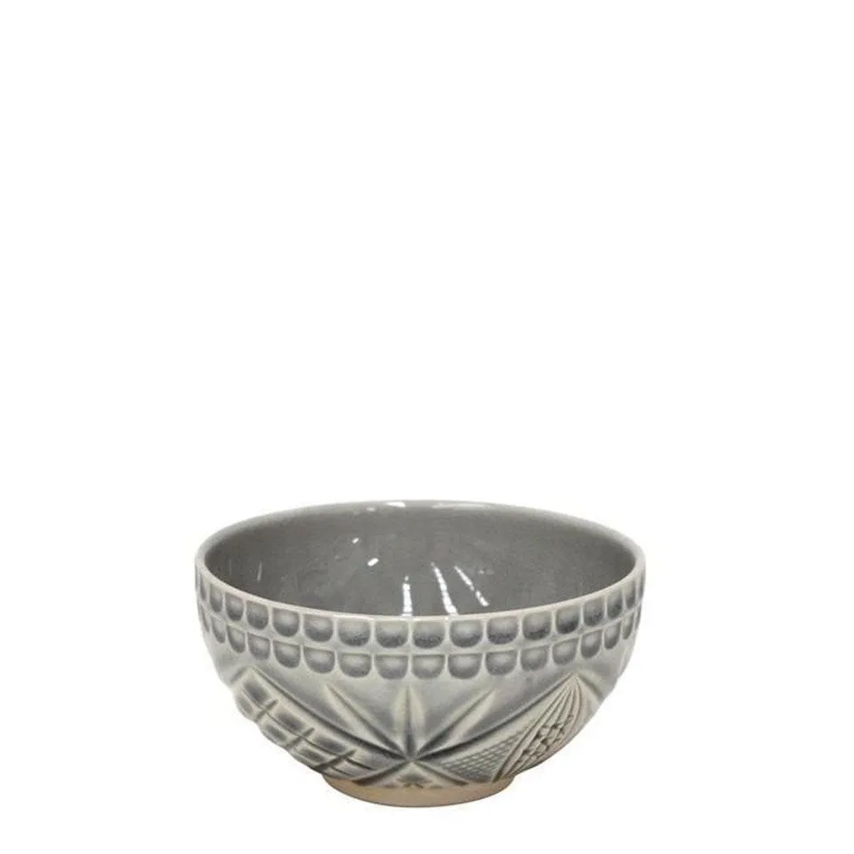 luisa-paix-o-cristal-bol-en-gr-s-gris-13-cm-vitrifi image 1