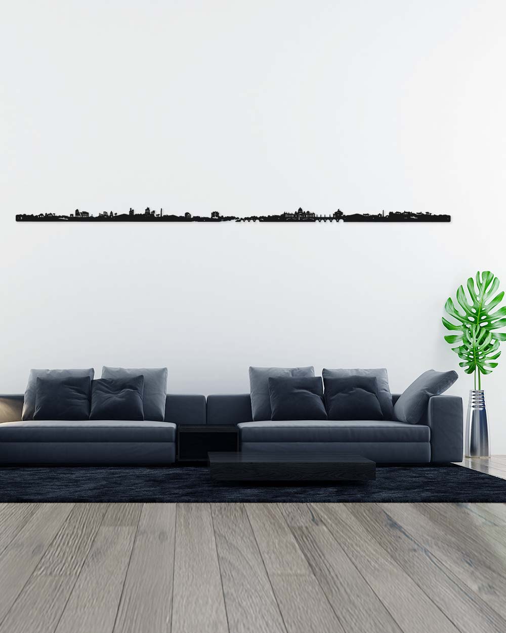 je-suis-art-skylines-monde-rome-xxl-d-co-murale-m-tal-260-cm image 1