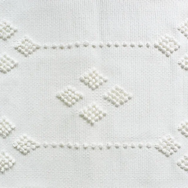 luisa-paix-o-tapis-coton-salle-de-bain-blanc-cass-70x50-cm image 1