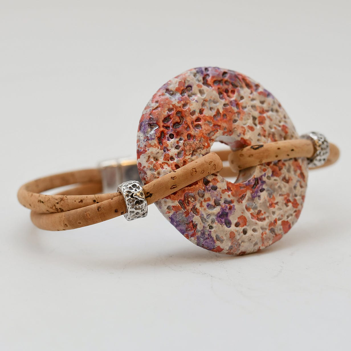 luisa-paix-o-bijoux-bracelet-li-ge-m-daillon-rose-21cm image 3