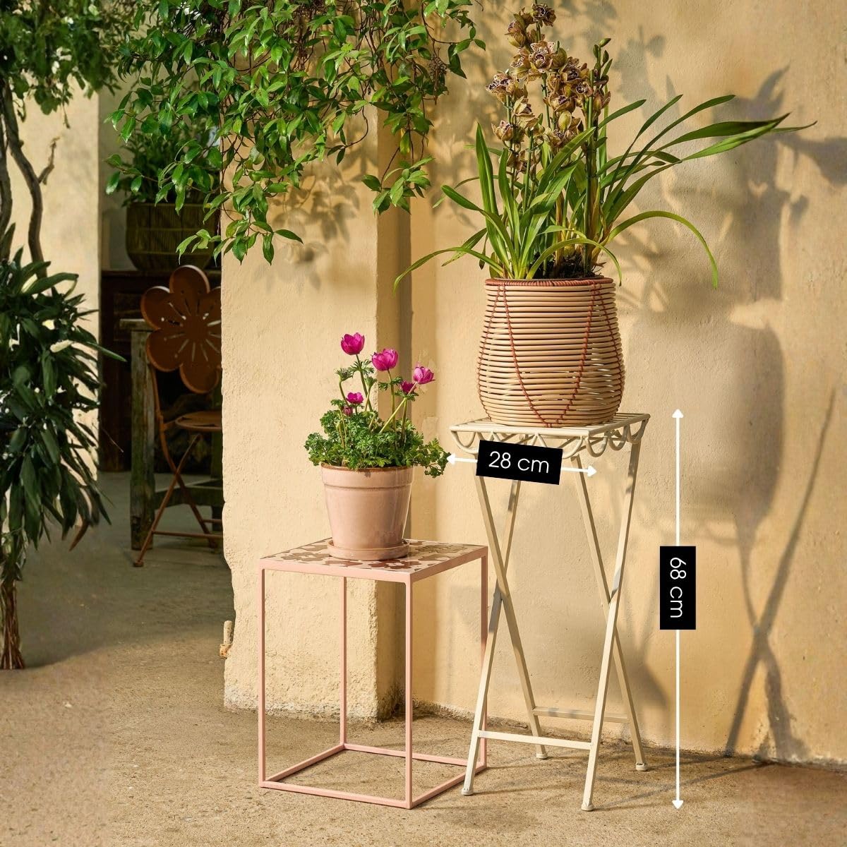 mica-decorations-rosalie-table-plantes-blanc-cass-68x28-pliable image 3