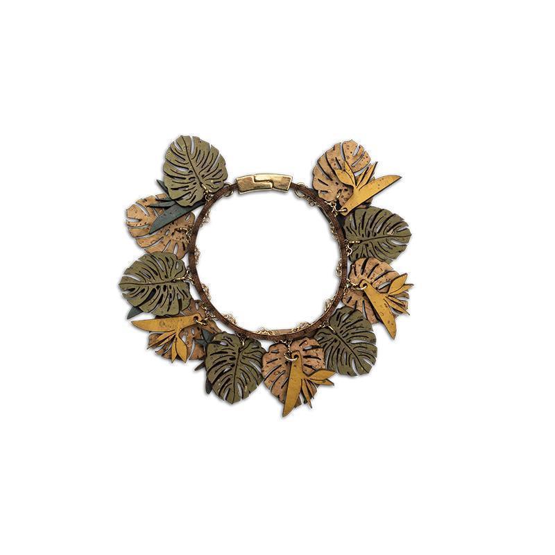 luisa-paix-o-bijoux-du-portugal-bracelet-li-ge-tropic-jaune-moutarde image 1
