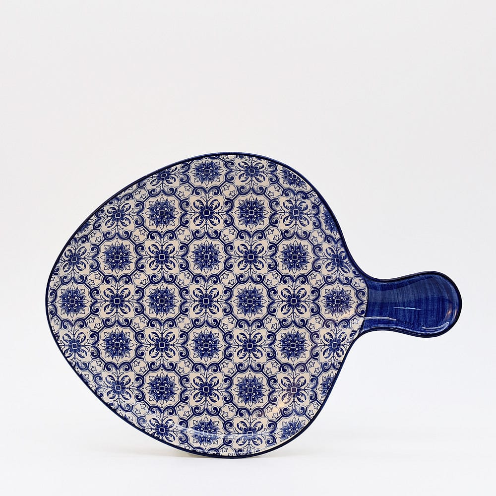luisa-paix-o-padr-o-plat-en-c-ramique-bleu-28-cm image 1