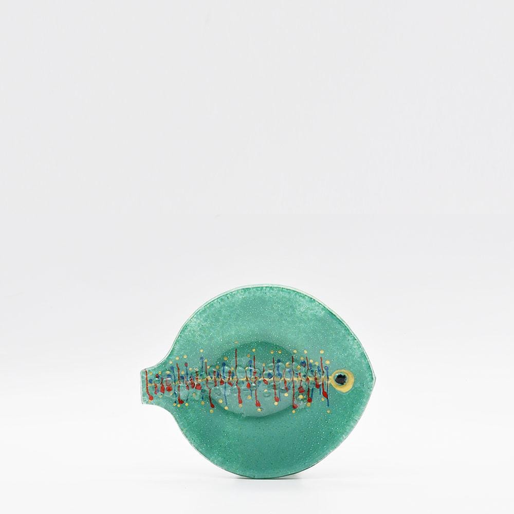 luisa-paix-o-marinha-grande-assiette-verre-14-cm-verte image 1