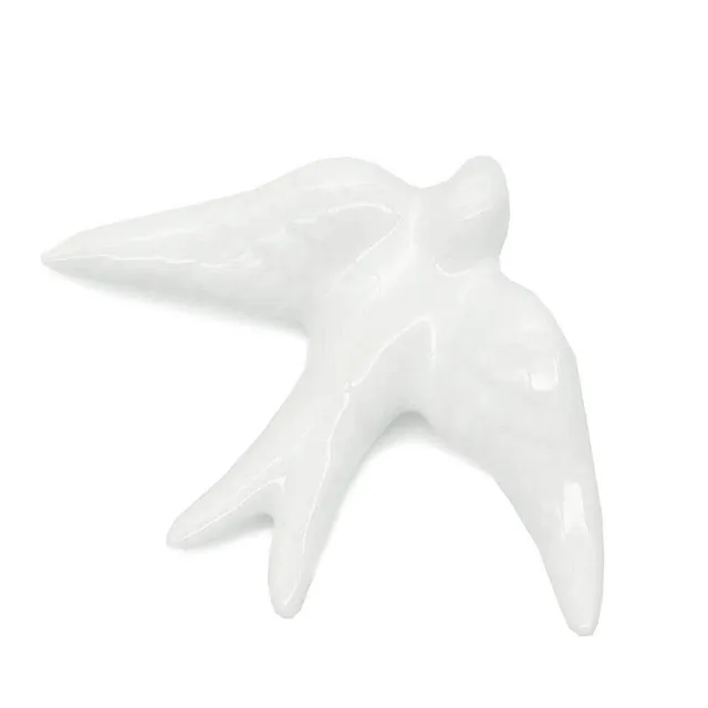 luisa-paix-o-hirondelle-traditionnelle-blanche-d-co-murale-8cm image 1