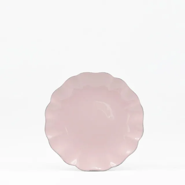 luisa-paix-o-rosa-assiette-dessert-gr-s-rose-22cm image 1