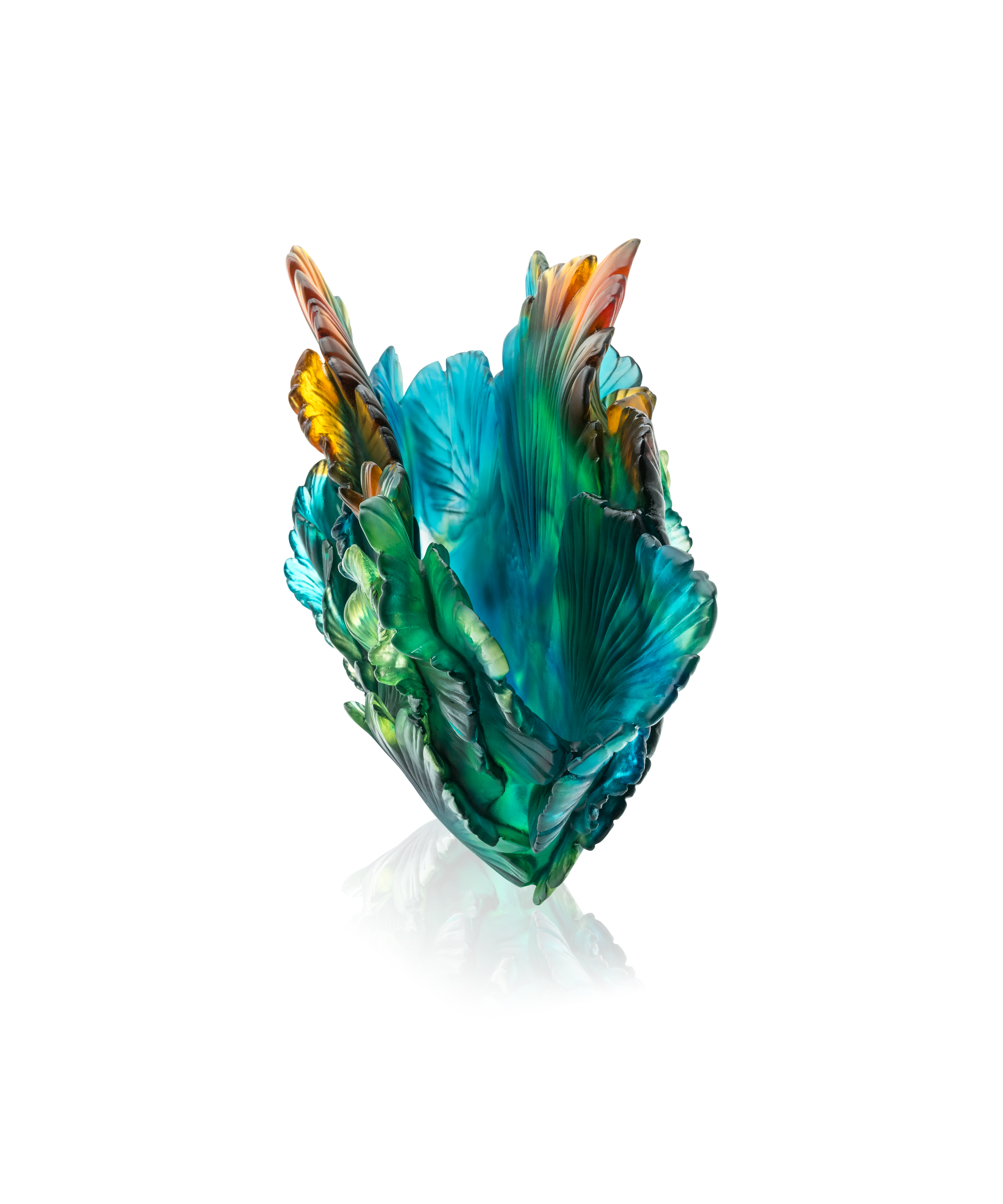 daum-univers-v-g-tal-fleur-de-paon-vase-cristal-lumi-re image 3