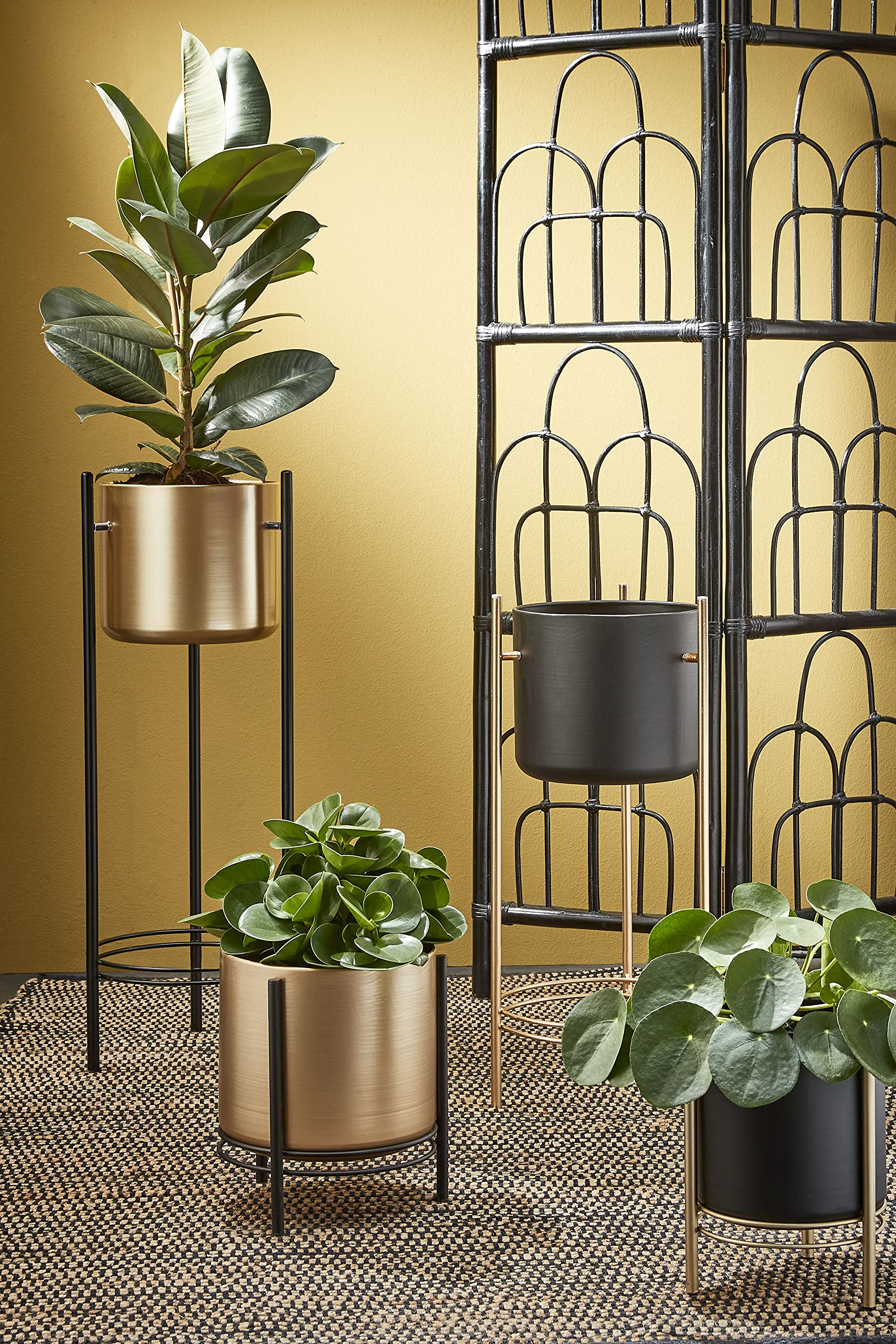 mica-decorations-sverre-pot-de-fleurs-sur-pied-noir-28-cm image 6