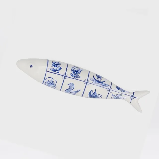 luisa-paix-o-sardine-c-ramique-azulejos-17-5-cm image 1