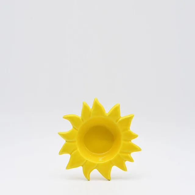 luisa-paix-o-sol-petit-plat-c-ramique-soleil-jaune-16-cm image 1