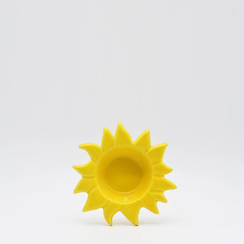 luisa-paix-o-sol-petit-plat-c-ramique-soleil-jaune-16-cm image 1