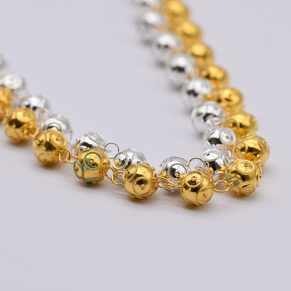 luisa-paix-o-conta-de-viana-collier-perles-argent-dor-45cm image 4
