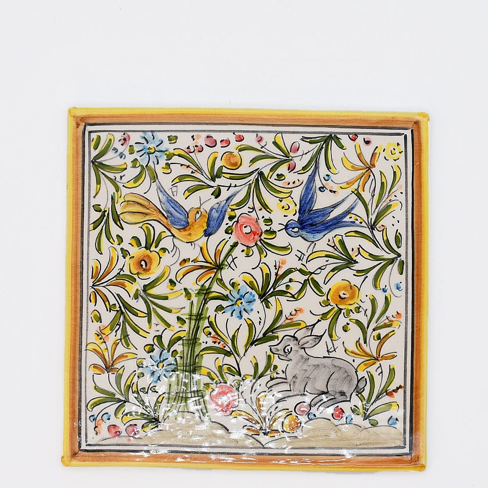 luisa-paix-o-azulejo-coimbra-10x10cm-carreau-bleu image 2