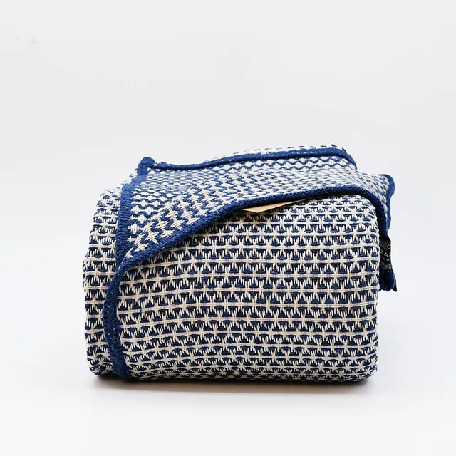 luisa-paix-o-plaid-coton-bleu-220x170cm-maxi image 1