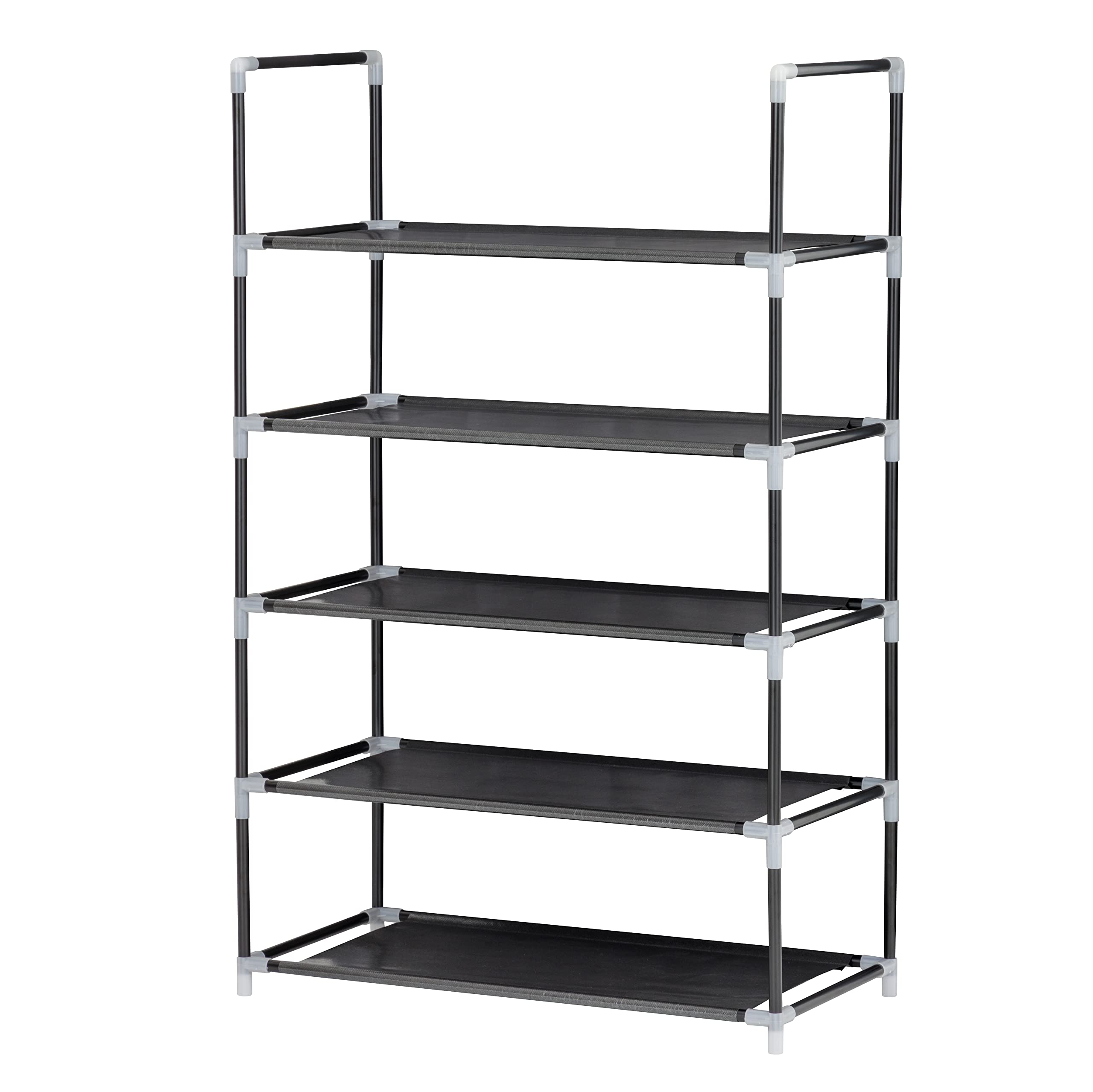 baroni-home-organizzazione-meuble-chaussures-5-tag-res-tissu image 1