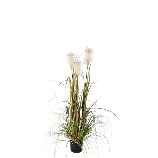 mica-decorations-artificial-flowers-gramin-es-vertes-120cm-pot image 1
