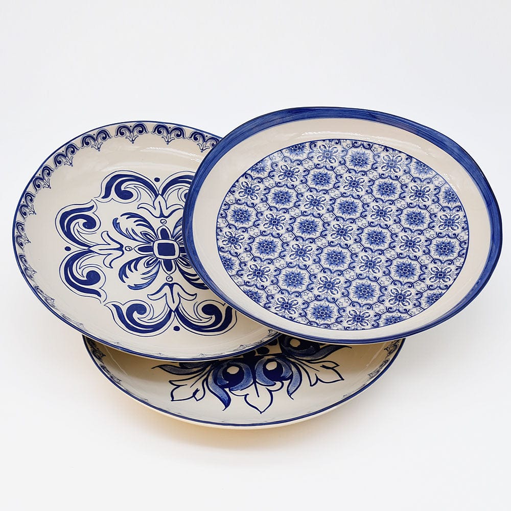 luisa-paix-o-assiette-c-ramique-floral-27cm-bleu-lave-vaisselle image 5