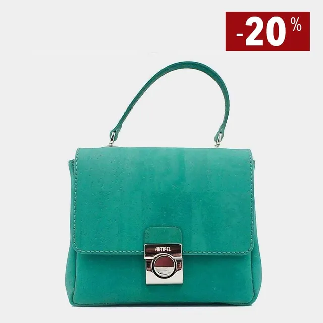 luisa-paix-o-accessoires-du-portugal-mini-besace-li-ge-vert-gourmette image 1