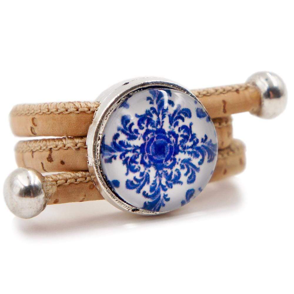 luisa-paix-o-bijoux-du-portugal-bague-azulejos-m-tal-verre-ajustable-2 image 3
