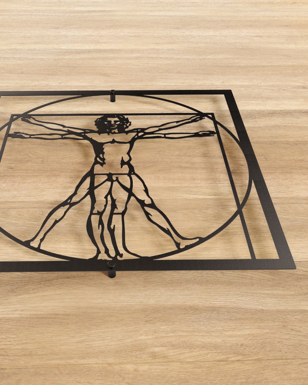 je-suis-art-tableaux-l-homme-vitruve-tableau-m-tal-vinci image 4