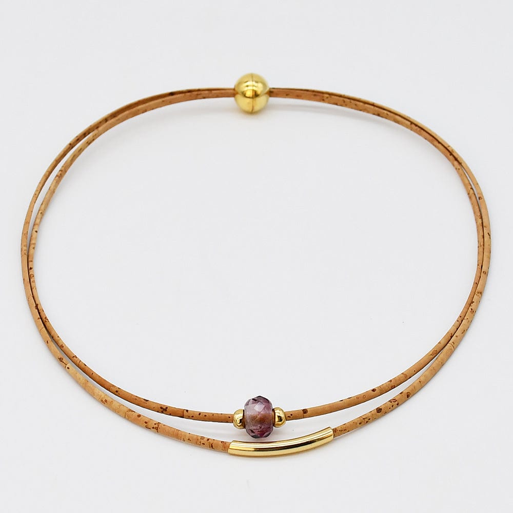 luisa-paix-o-collier-li-ge-perle-rose-52cm-fermoir-aimant image 2