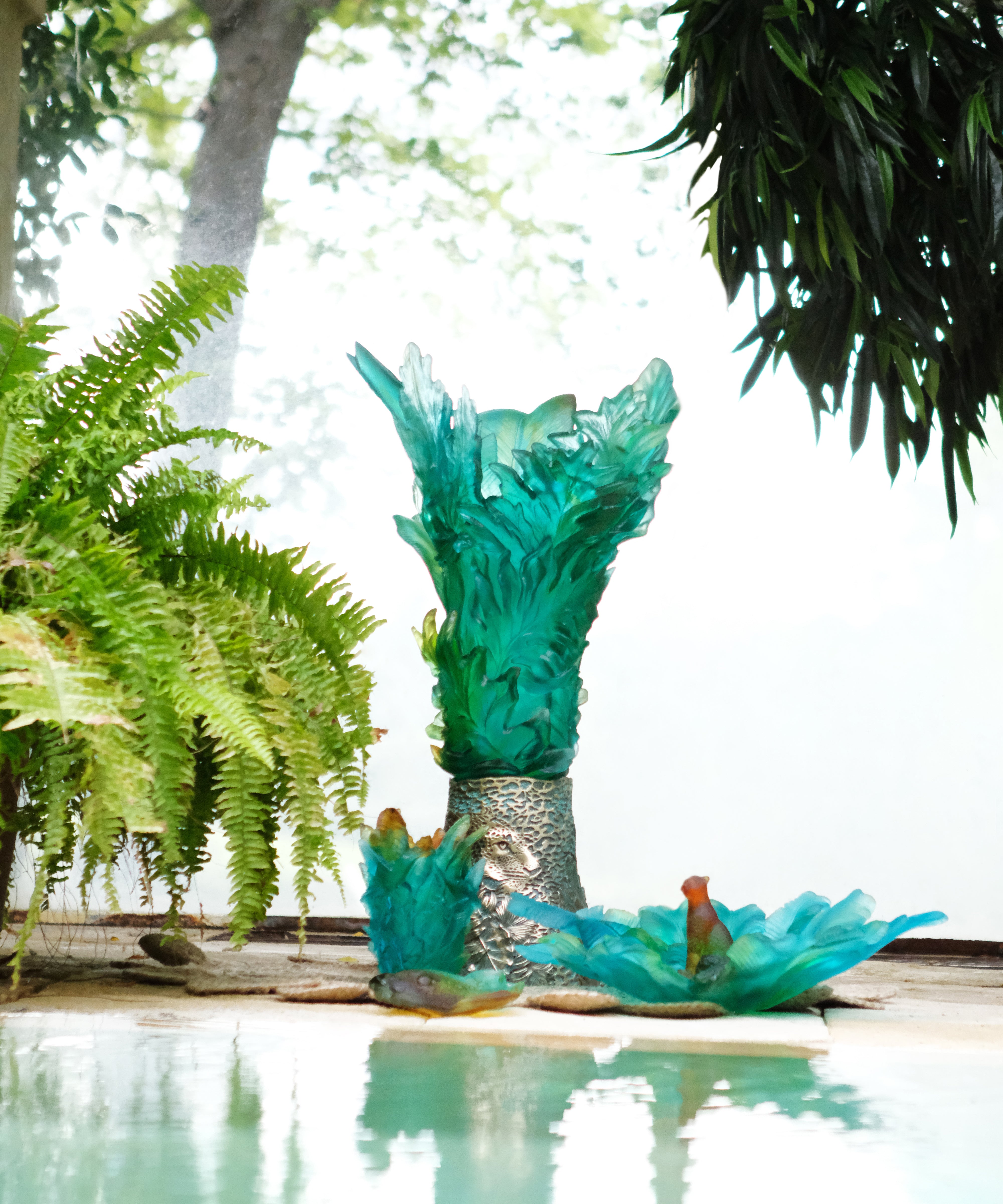 daum-borneo-tropical-vase-prestige-cristal-emilio-robba-99-ex image 5