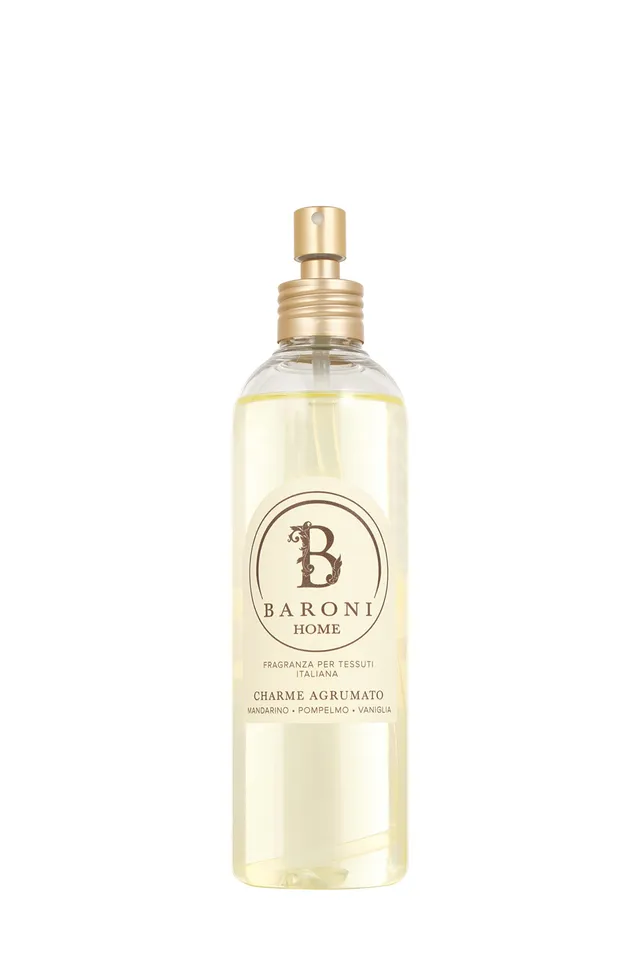 baroni-home-profumazioni-spray-parfum-tissus-agrumes-250-ml-vanille image 1