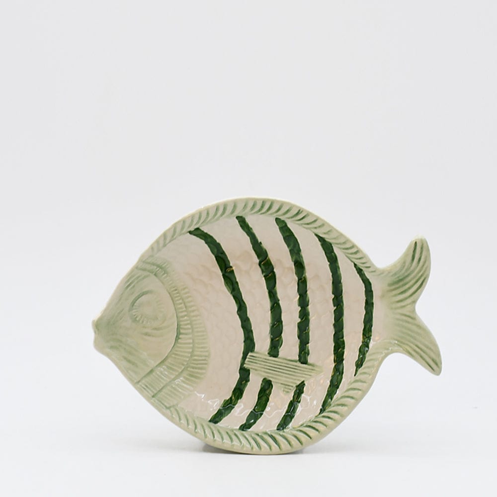 luisa-paix-o-vaisselle-assiette-poisson-ray-e-verte-25-cm image 1