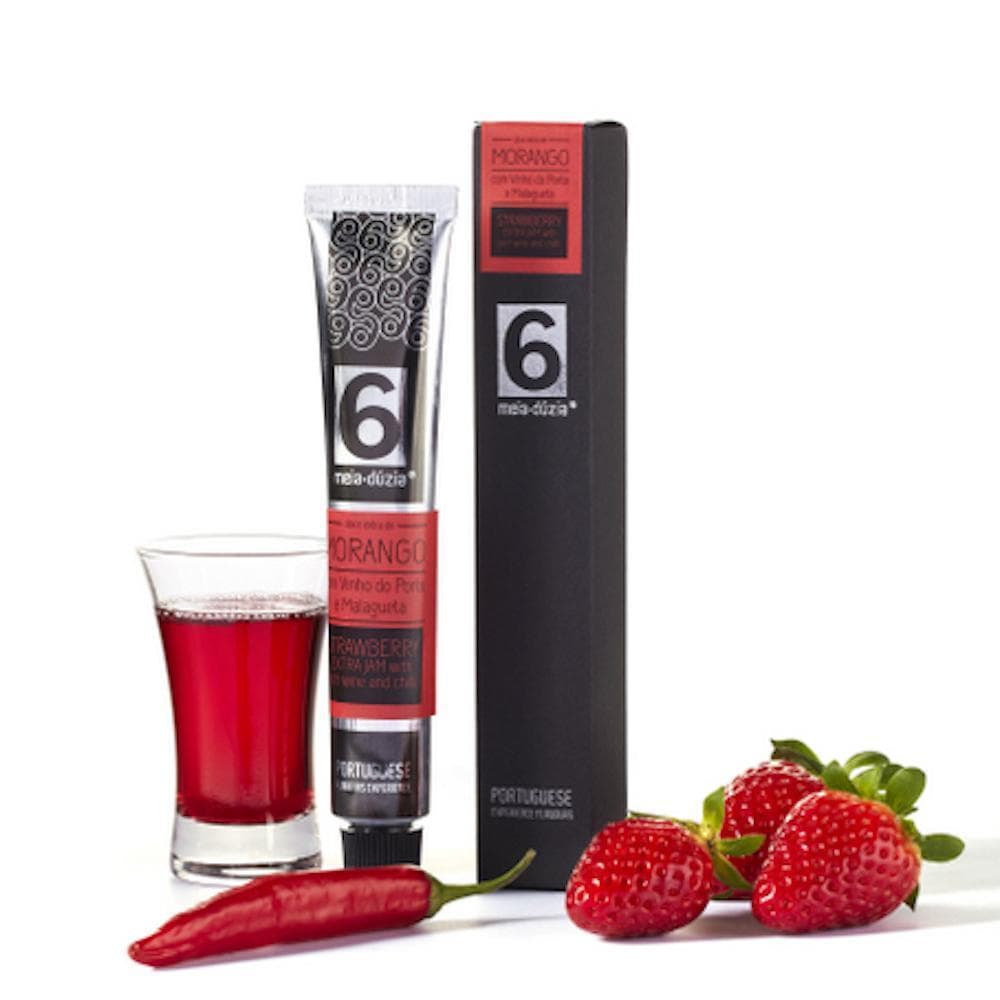 luisa-paix-o-confiture-fraises-porto-piment-tube-75g image 1