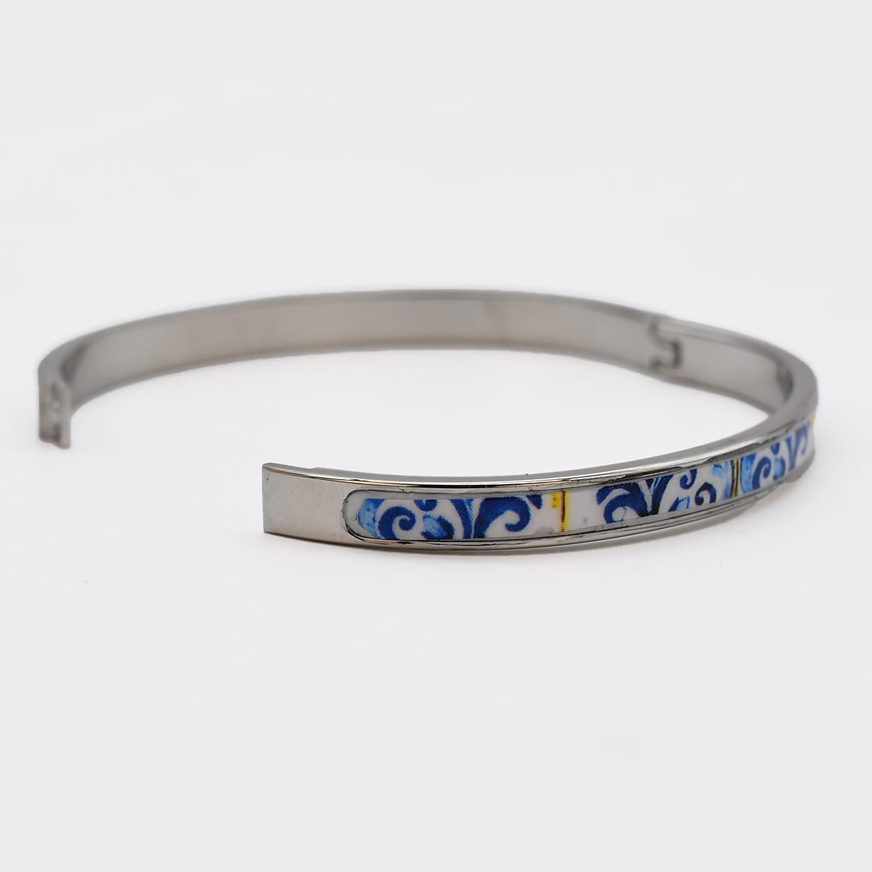 luisa-paix-o-azulejos-bracelet-rigide-bleu-19-cm image 4