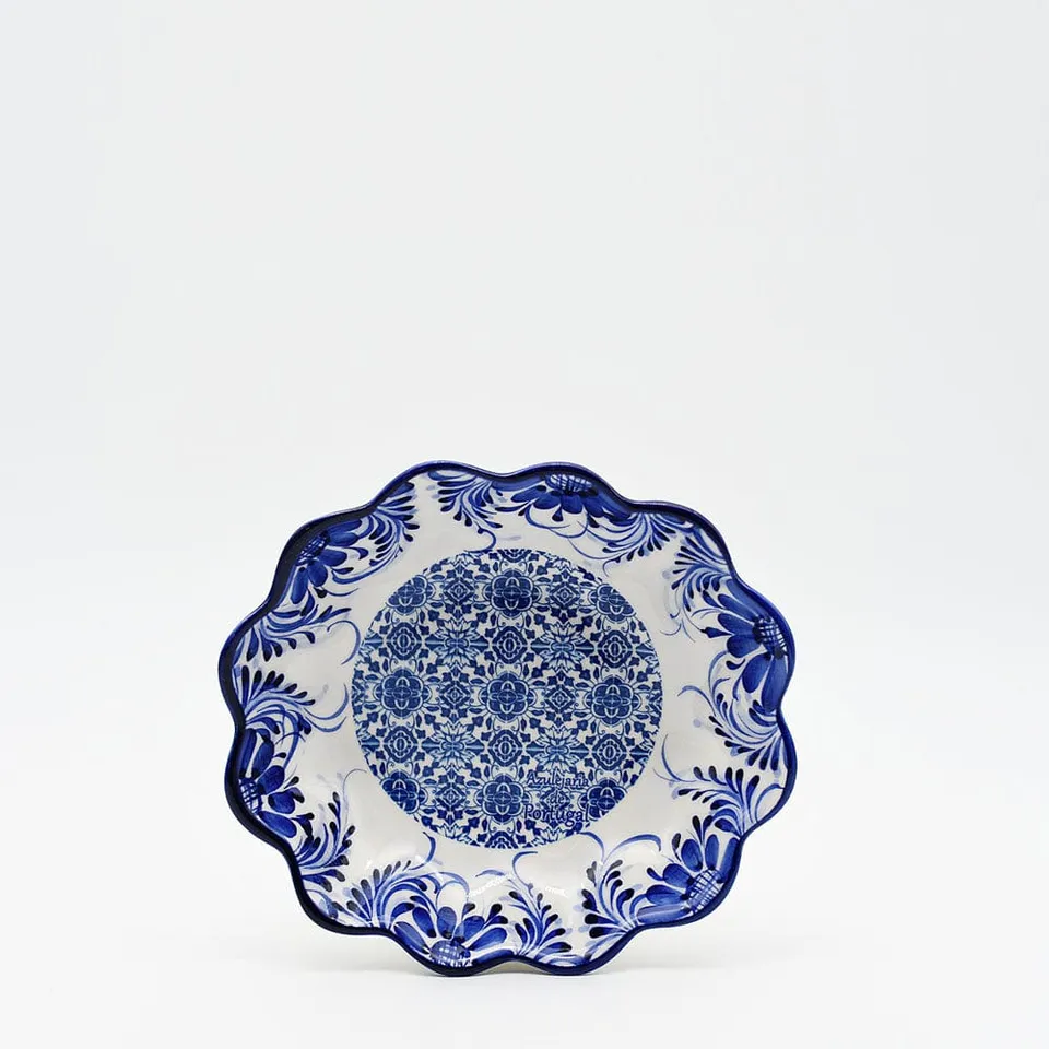 luisa-paix-o-vaisselle-saladier-c-ramique-tradicional-bleu-18cm image 1
