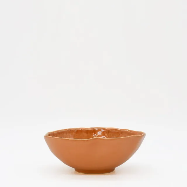 luisa-paix-o-vaisselle-portugaise-bol-chou-orange-17-cm-45-cl image 1