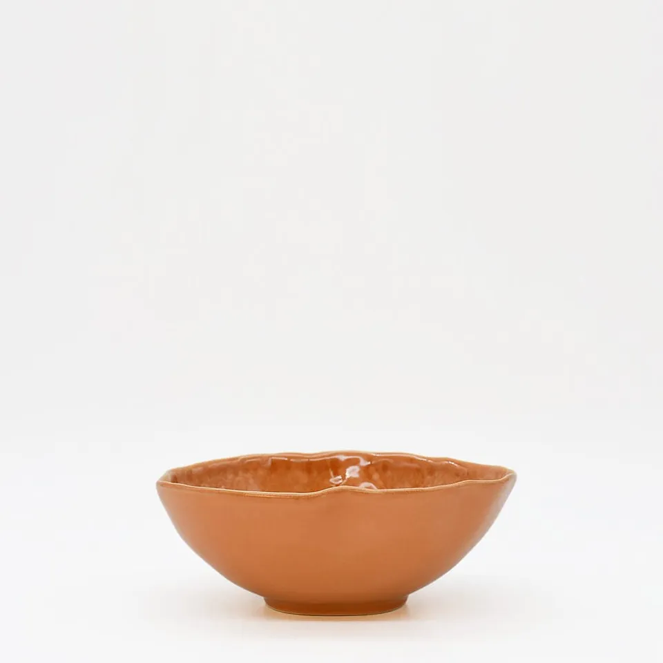 luisa-paix-o-vaisselle-portugaise-bol-chou-orange-17-cm-45-cl image 1