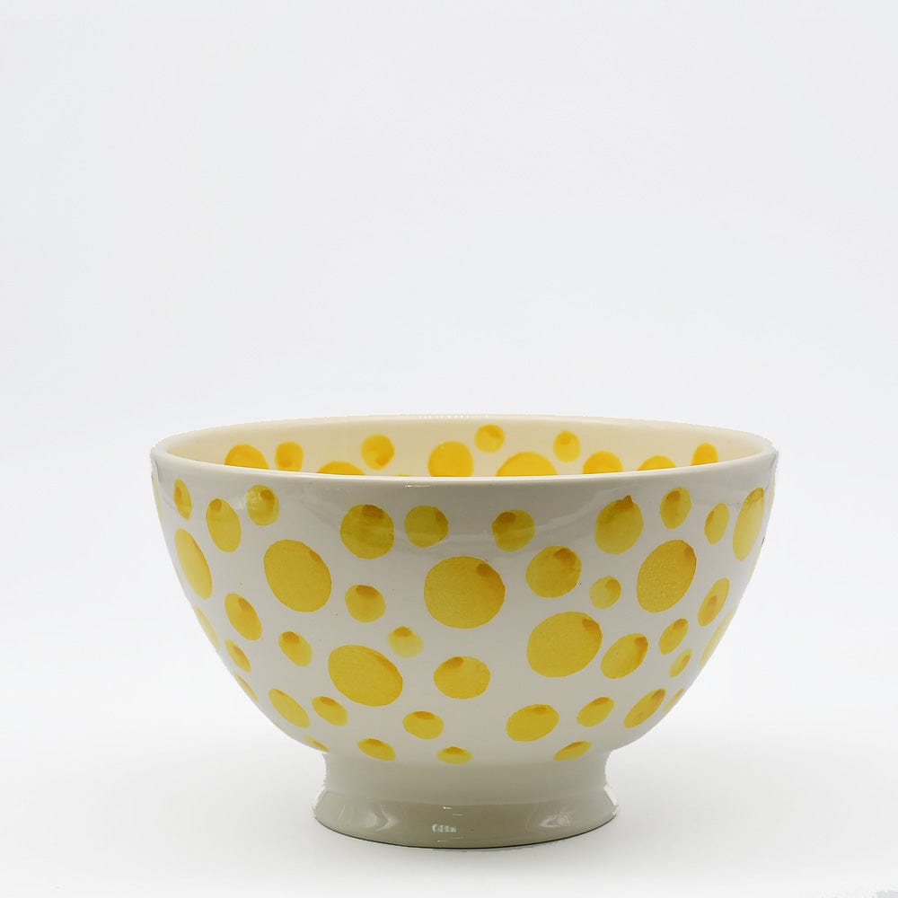 luisa-paix-o-saladier-pois-c-ramique-jaune-20-cm image 1