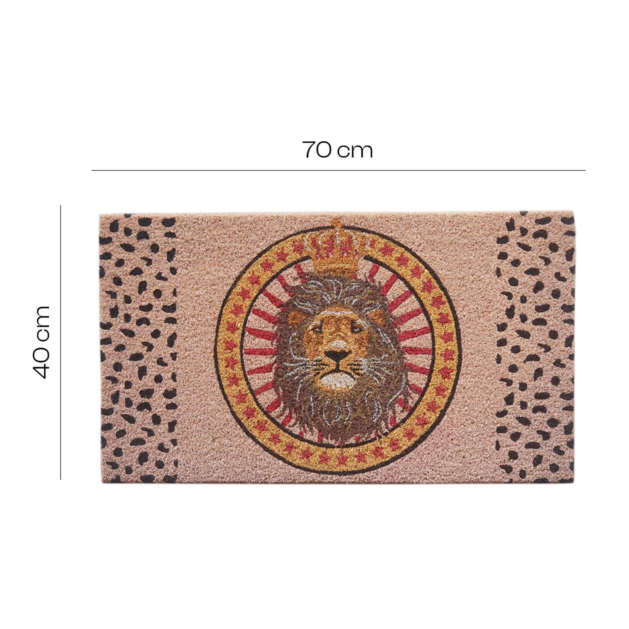baroni-home-tessile-casa-paillasson-lion-70x40-cm-coco image 2