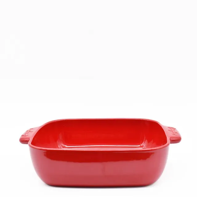 luisa-paix-o-casastone-plat-four-gr-s-rouge-31cm image 1