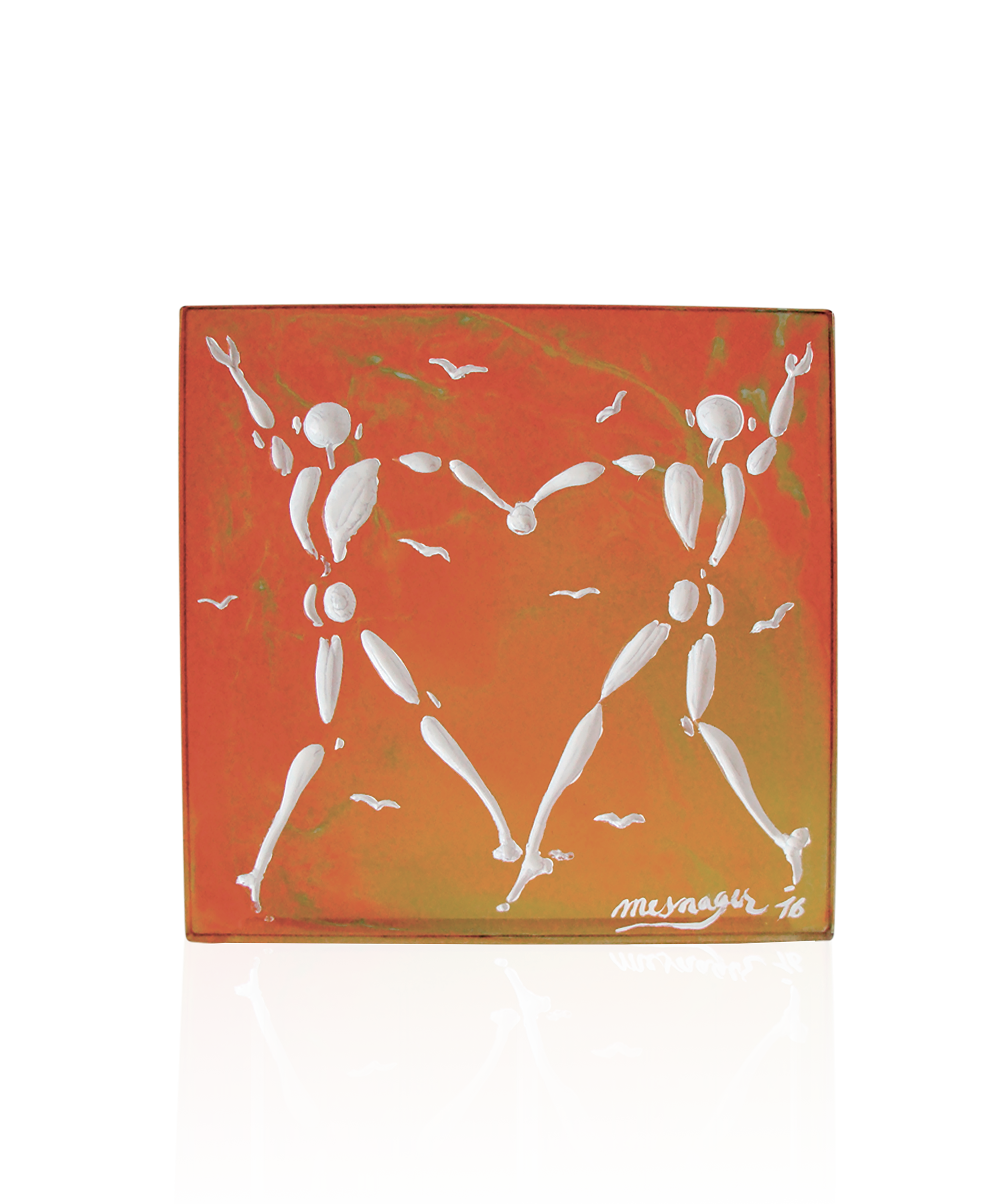 daum-art-cristal-love-dance-sculpture-ambre-j-r-me-mesnager image 1