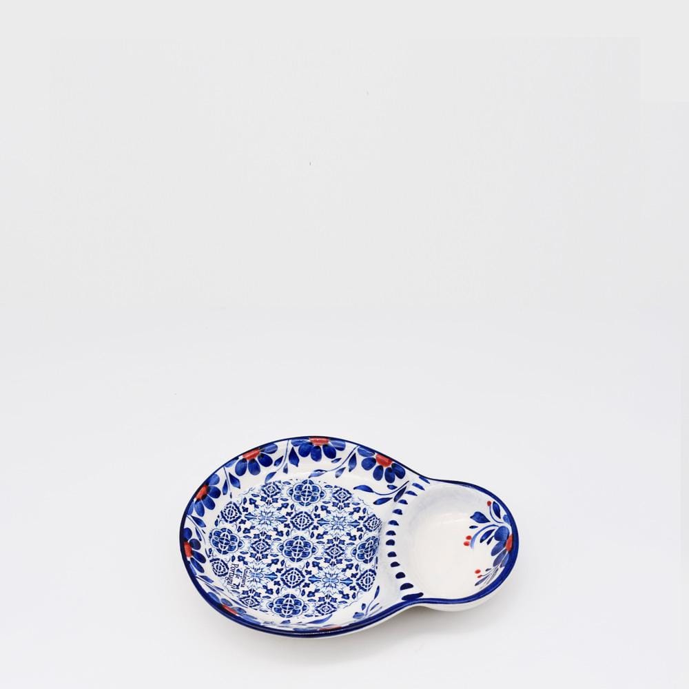 luisa-paix-o-tradicional-plat-olives-c-ramique-bleu-16-cm image 1