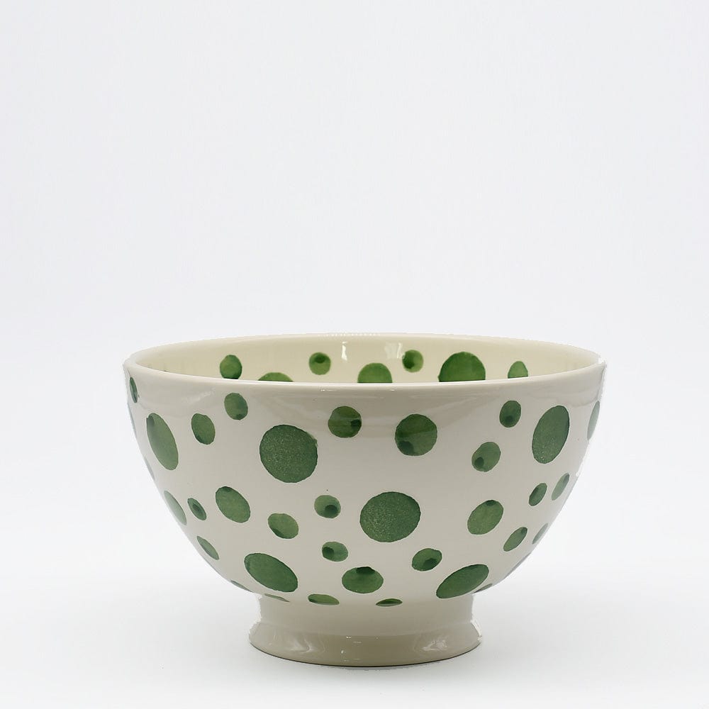 luisa-paix-o-vaisselle-saladier-pois-c-ramique-vert-20-cm image 1