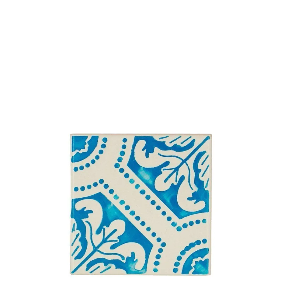 luisa-paix-o-azulejo-sous-verre-11cm-li-ge-peint-main image 1