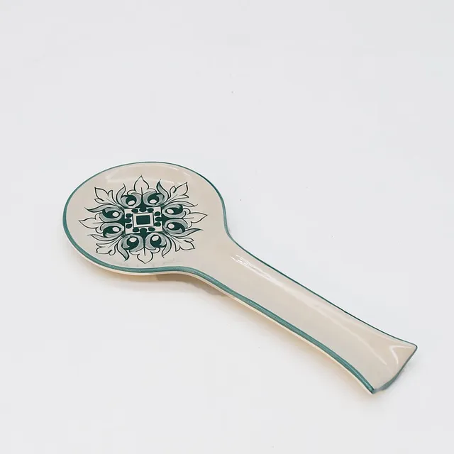 luisa-paix-o-bras-o-cuill-re-service-c-ramique-verte-26-cm image 1